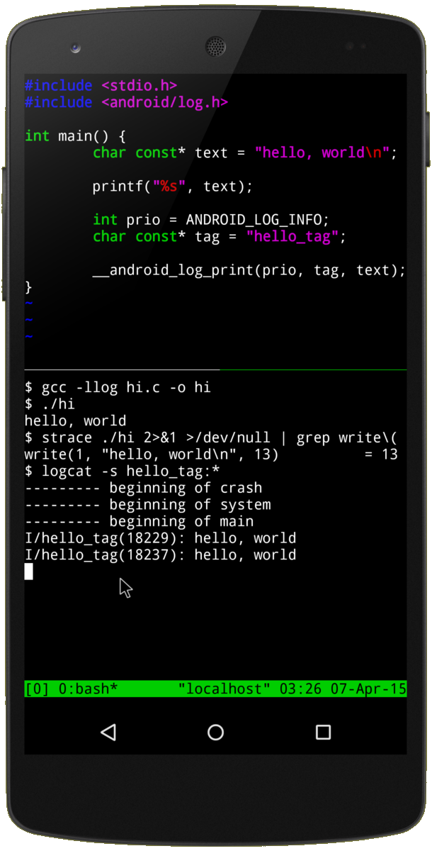 Preview of Termux